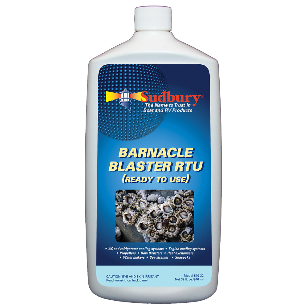 Sudbury Barnacle Blaster RTU Ready To Use - 32oz - Deckhand Marine Supply