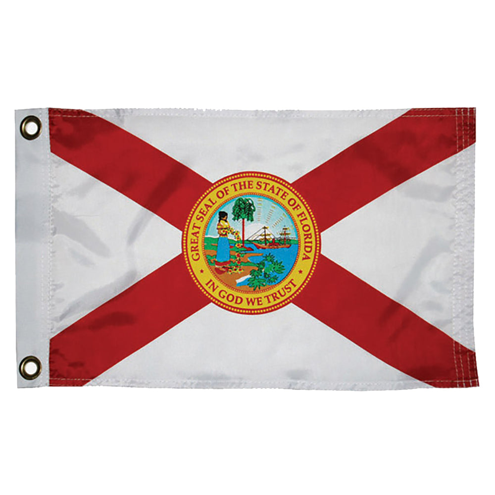 Taylor Made Florida Nylon Flag 12" x 18" - Deckhand Marine Supply