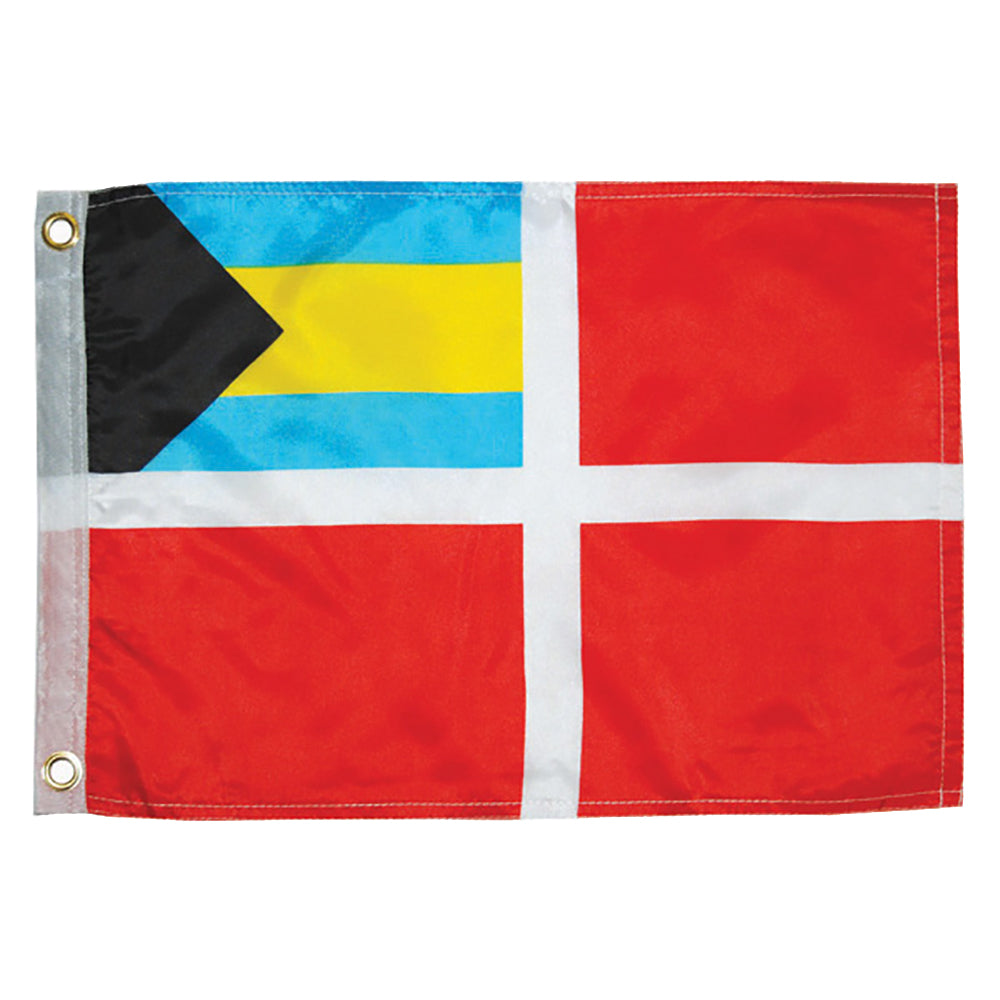 Taylor Made Bahamas Courtesy Flag 12" x 18" - Deckhand Marine Supply