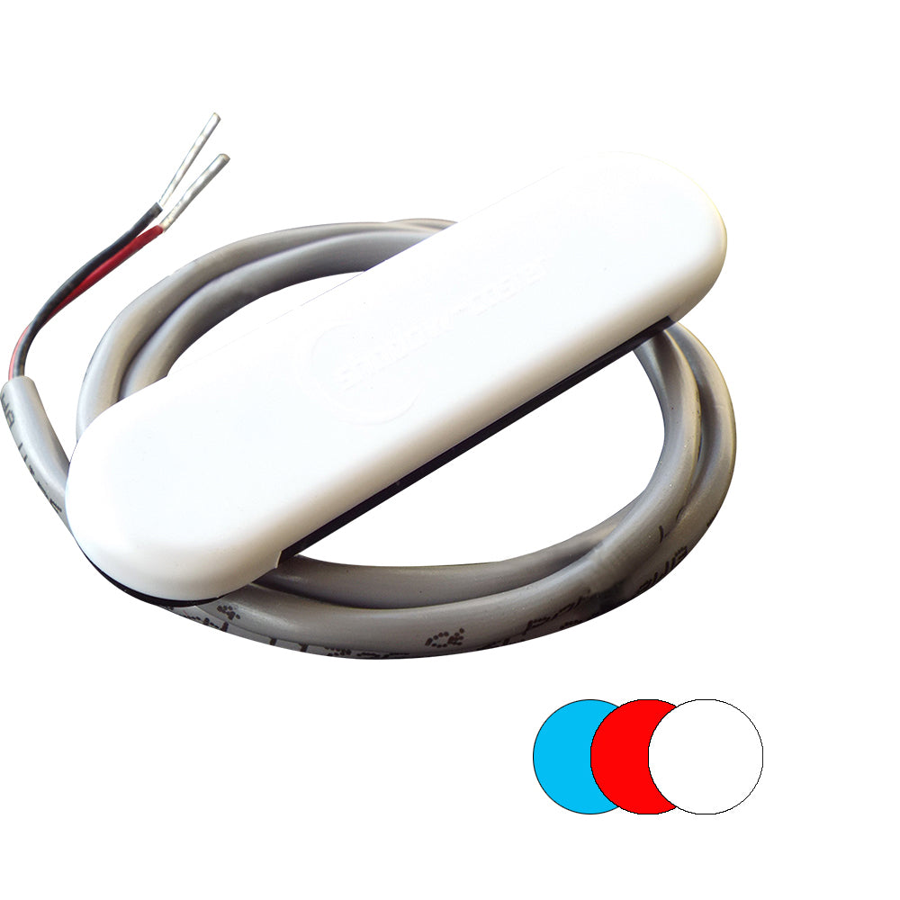 Shadow-Caster Multi-Color Courtesy Light w/2 Lead Wire White Abs Cover - Deckhand Marine Supply