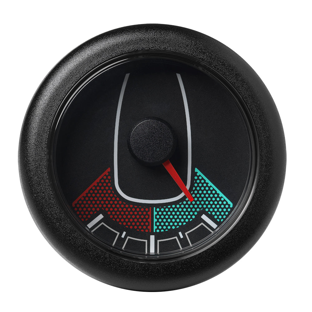 Veratron 52MM (2-1/16") OceanLink Rudder Angle Gauge - Left/Right - Black Dial  Bezel - Deckhand Marine Supply