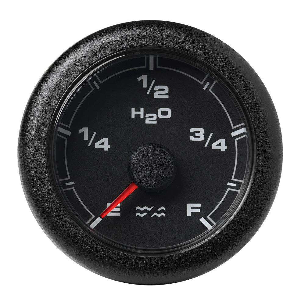 Veratron 52MM (2-1/16") OceanLink Waste Water Gauge - Black Dial  Bezel - Deckhand Marine Supply