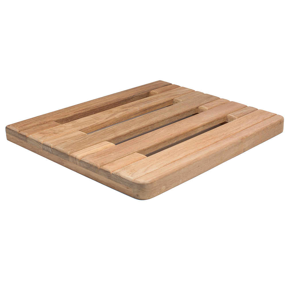 Whitecap Teak Swim Platform - 18" - Deckhand Marine Supply