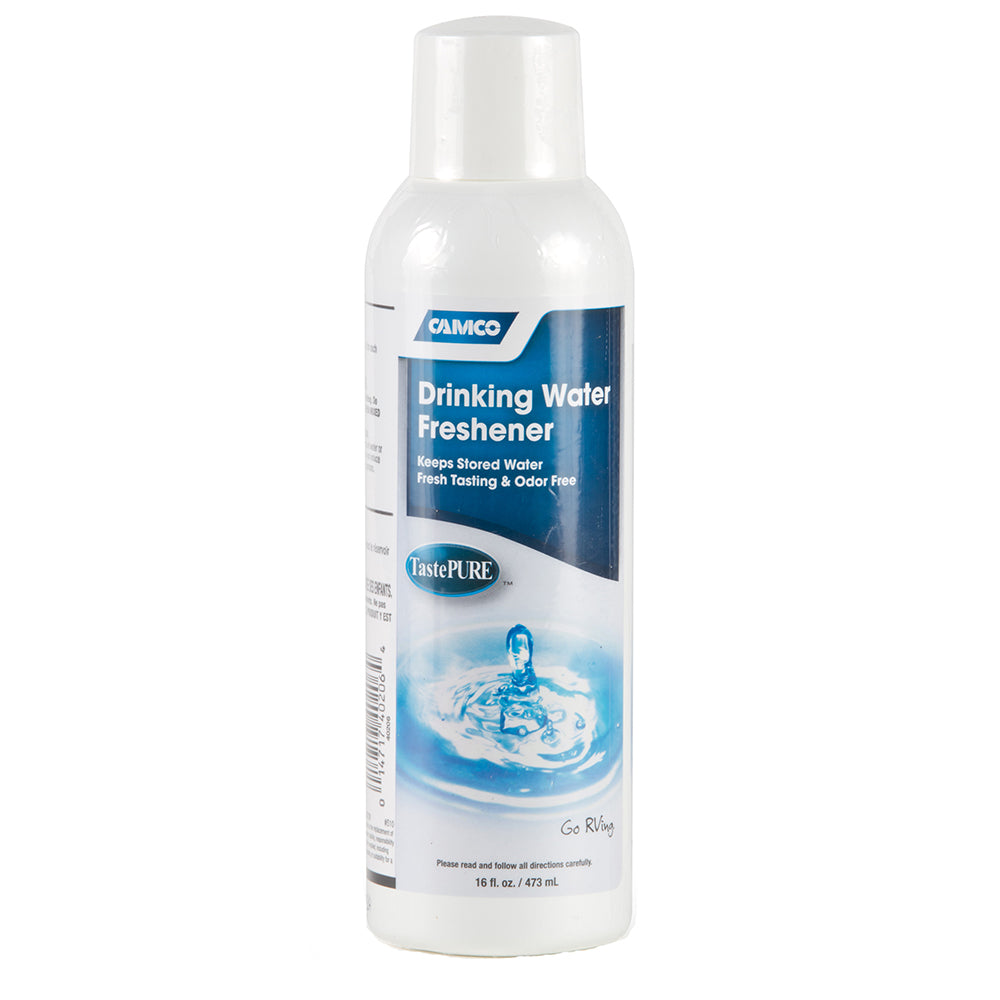 Camco TastePURE Drinking Water Freshener - 16oz Bottle - Deckhand Marine Supply