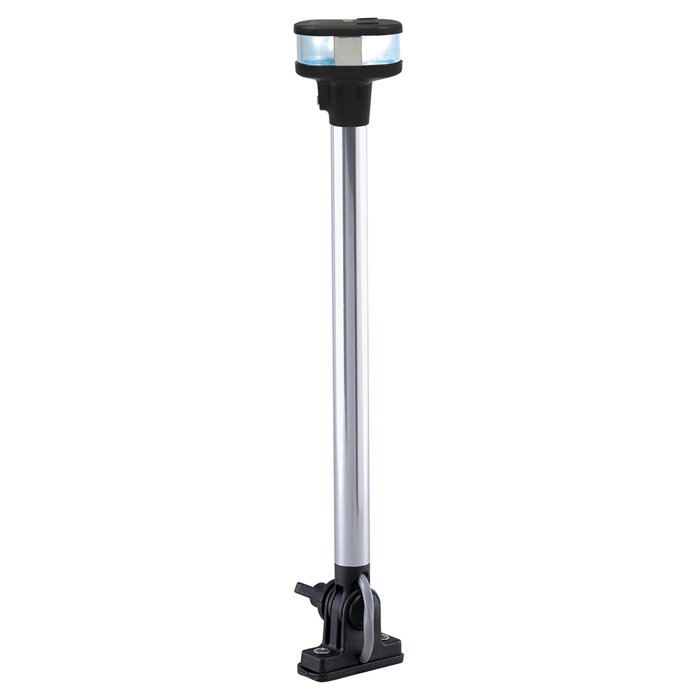 Perko Folding Masthead Light Vertical Combo Mast/All-Round 12-13/16" High Sail or Power - LED - Deckhand Marine Supply