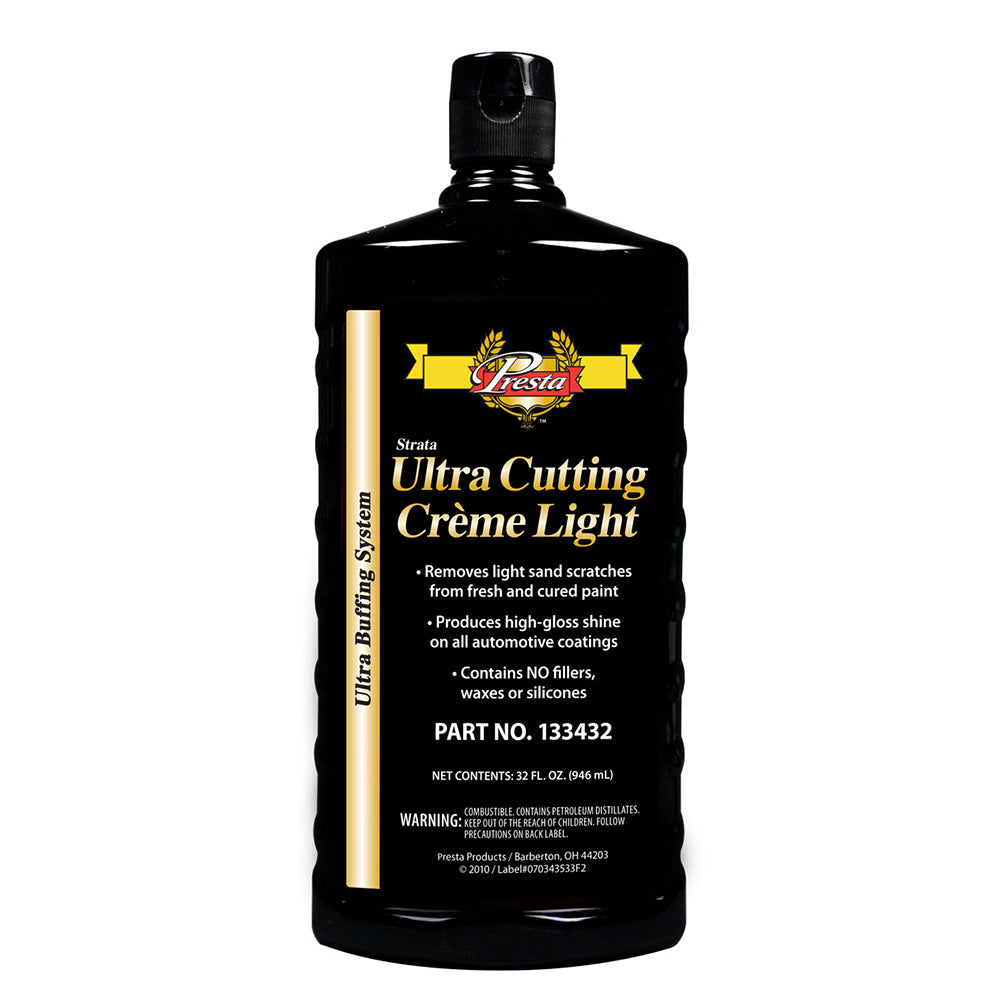 Presta Ultra Cutting Creme Light - 32oz - Deckhand Marine Supply