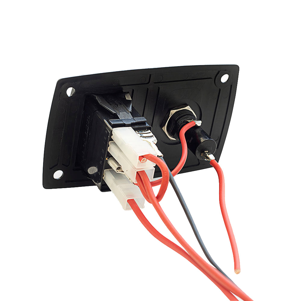 Albin Group 3-Way Bilge Panel - 12/24V - Deckhand Marine Supply
