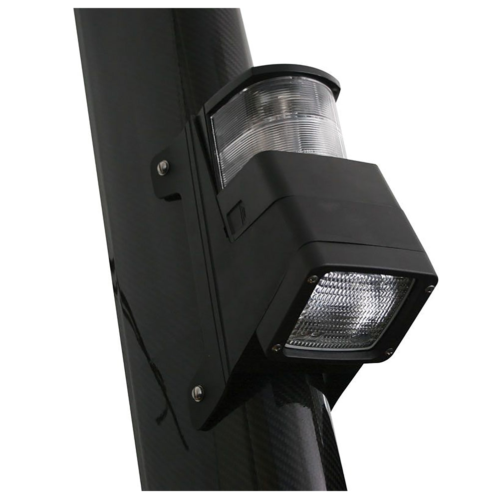 Hella Marine Halogen 8504 Series Masthead/Floodlight Lamp - Black - Deckhand Marine Supply