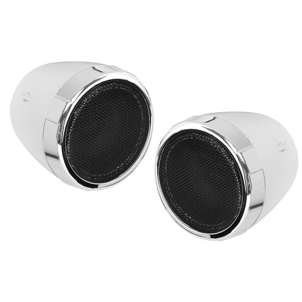 Boss Audio 3" MCBK425BA Motorcycle Speaker System - Chrome - 600W - Deckhand Marine Supply