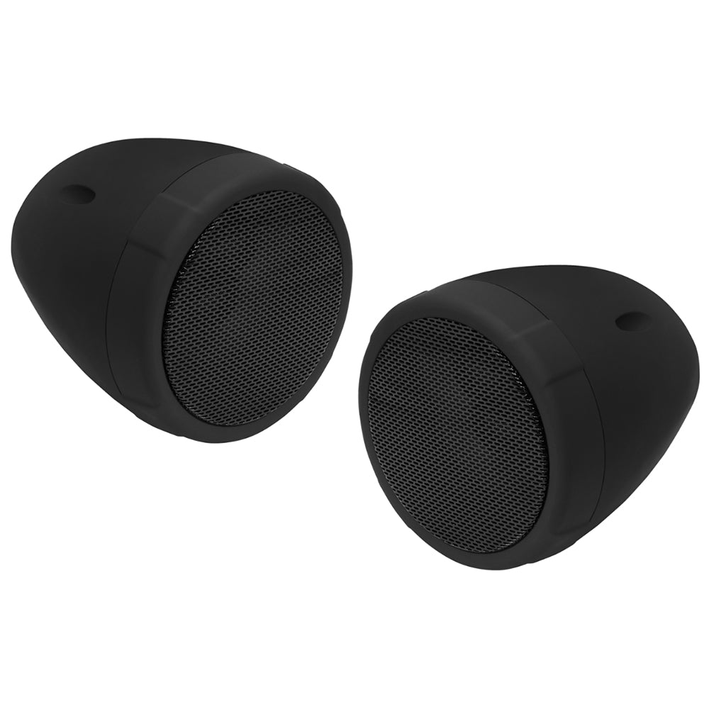 Boss Audio 3" MCBK425BA Motorcycle Speaker System - Black - 600W - Deckhand Marine Supply