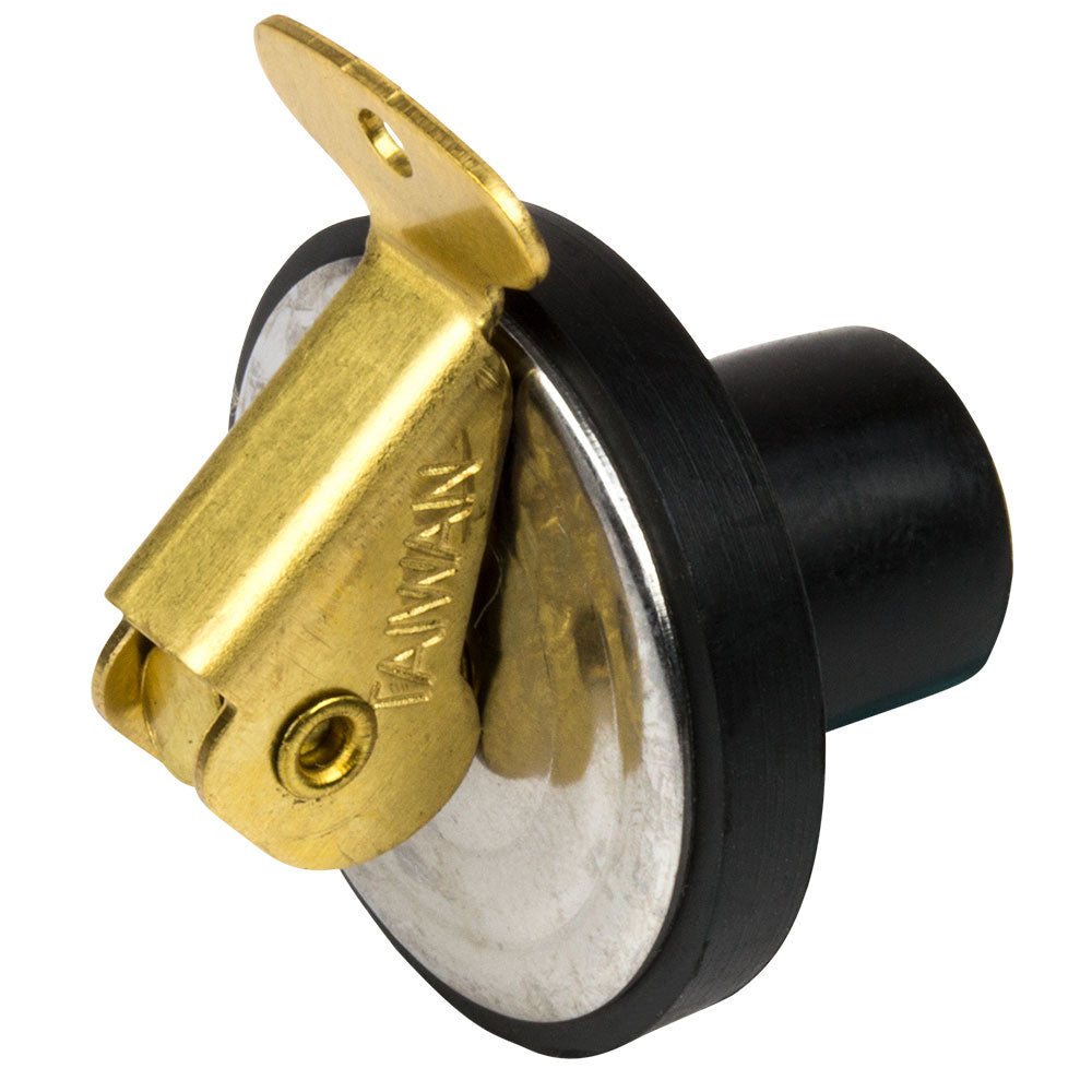 Sea-Dog Brass Baitwell Plug - 1/2" - Deckhand Marine Supply