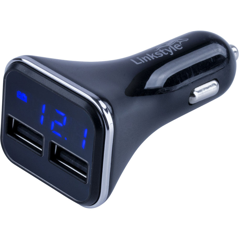 Sea-Dog Dual USB Power Plug w/Voltage/Amp Meter - Deckhand Marine Supply