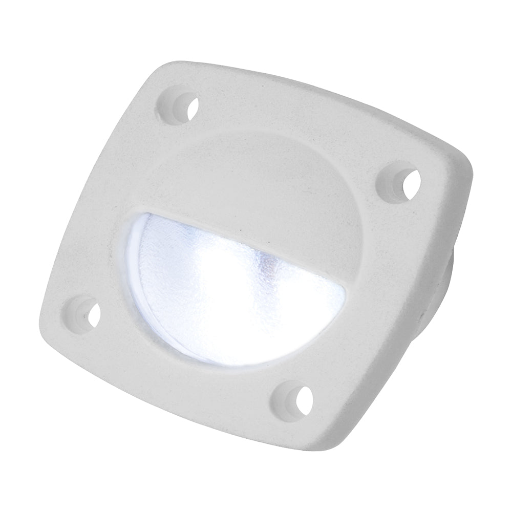 Sea-Dog LED Utility Light White w/White Faceplate - Deckhand Marine Supply