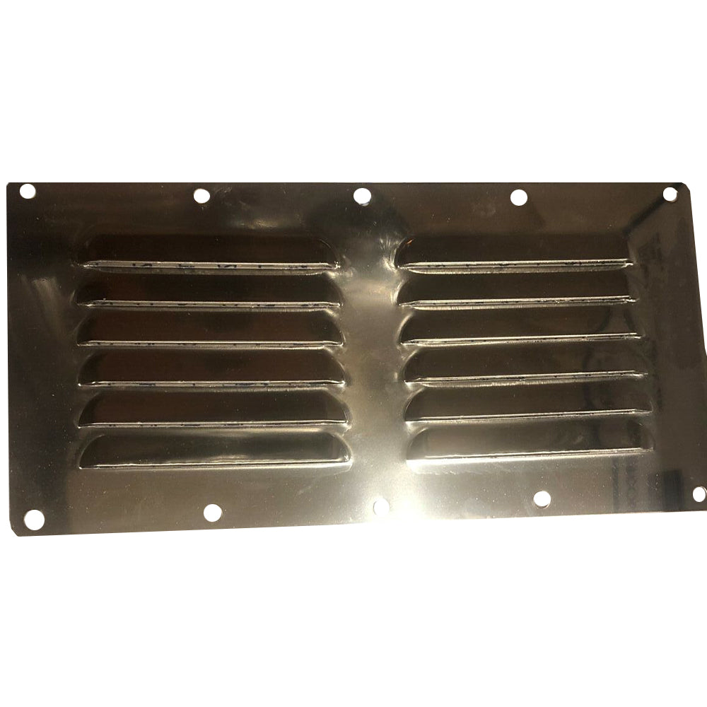 Sea-Dog Stainless Steel Louvered Vent - 9-1/8" x 4-5/8" - Deckhand Marine Supply