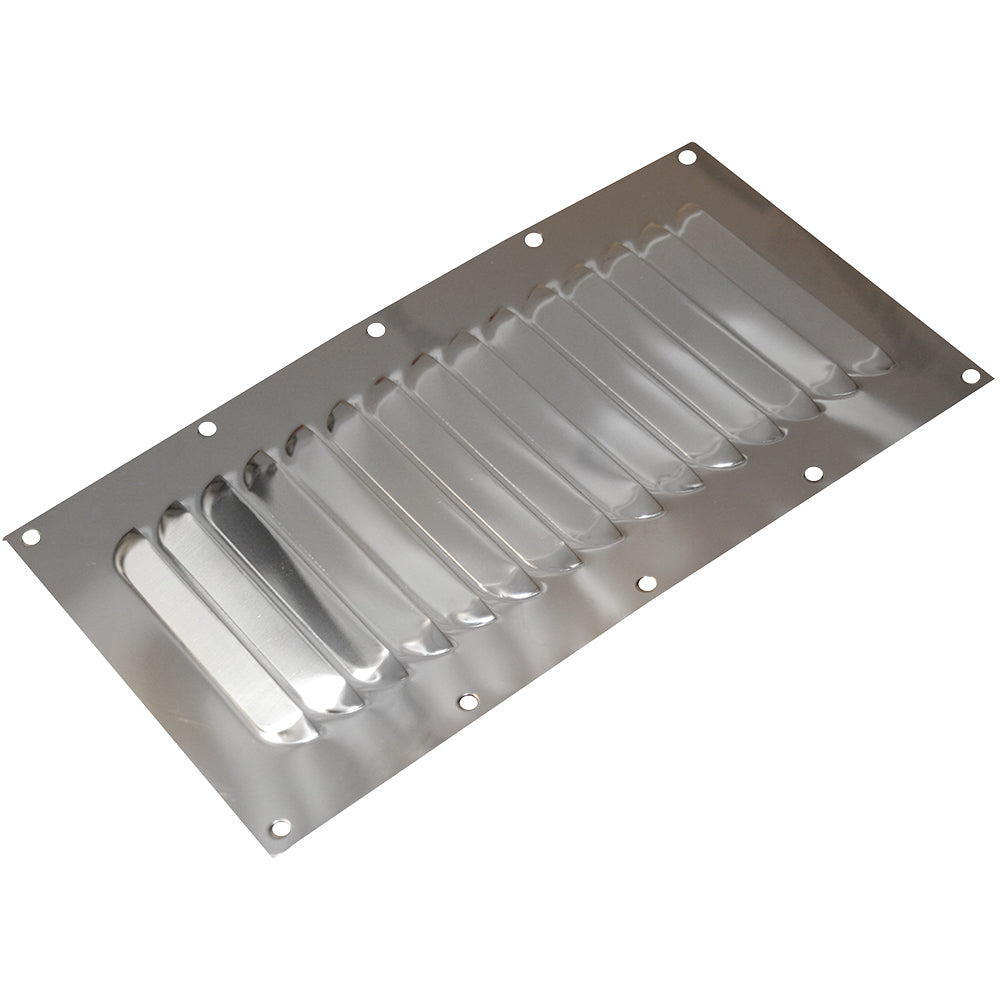 Sea-Dog Stainless Steel Louvered Vent - 5" x 9" - Deckhand Marine Supply