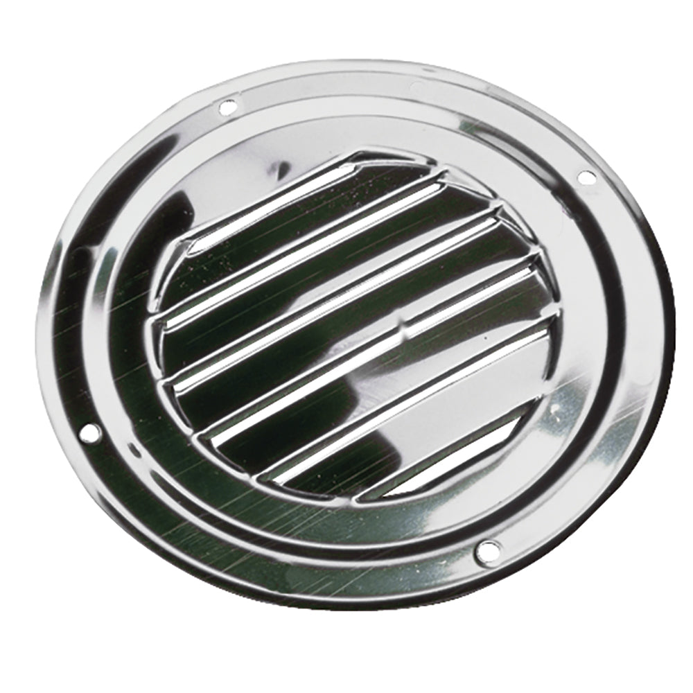 Sea-Dog Stainless Steel Round Louvered Vent - 4" - Deckhand Marine Supply