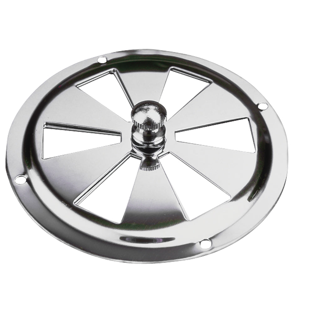 Sea-Dog Stainless Steel Butterfly Vent - Center Knob - 5" - Deckhand Marine Supply