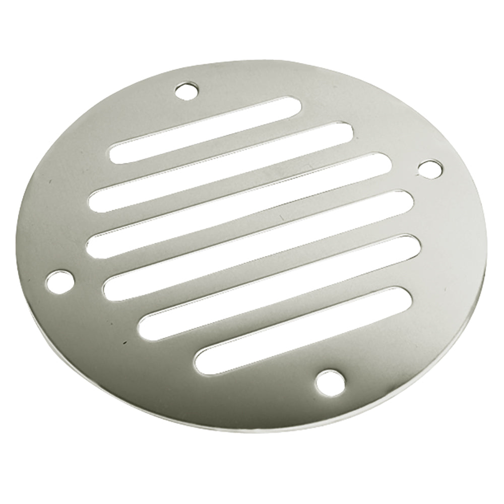 Sea-Dog Stainless Steel Drain Cover - 3-1/4" - Deckhand Marine Supply