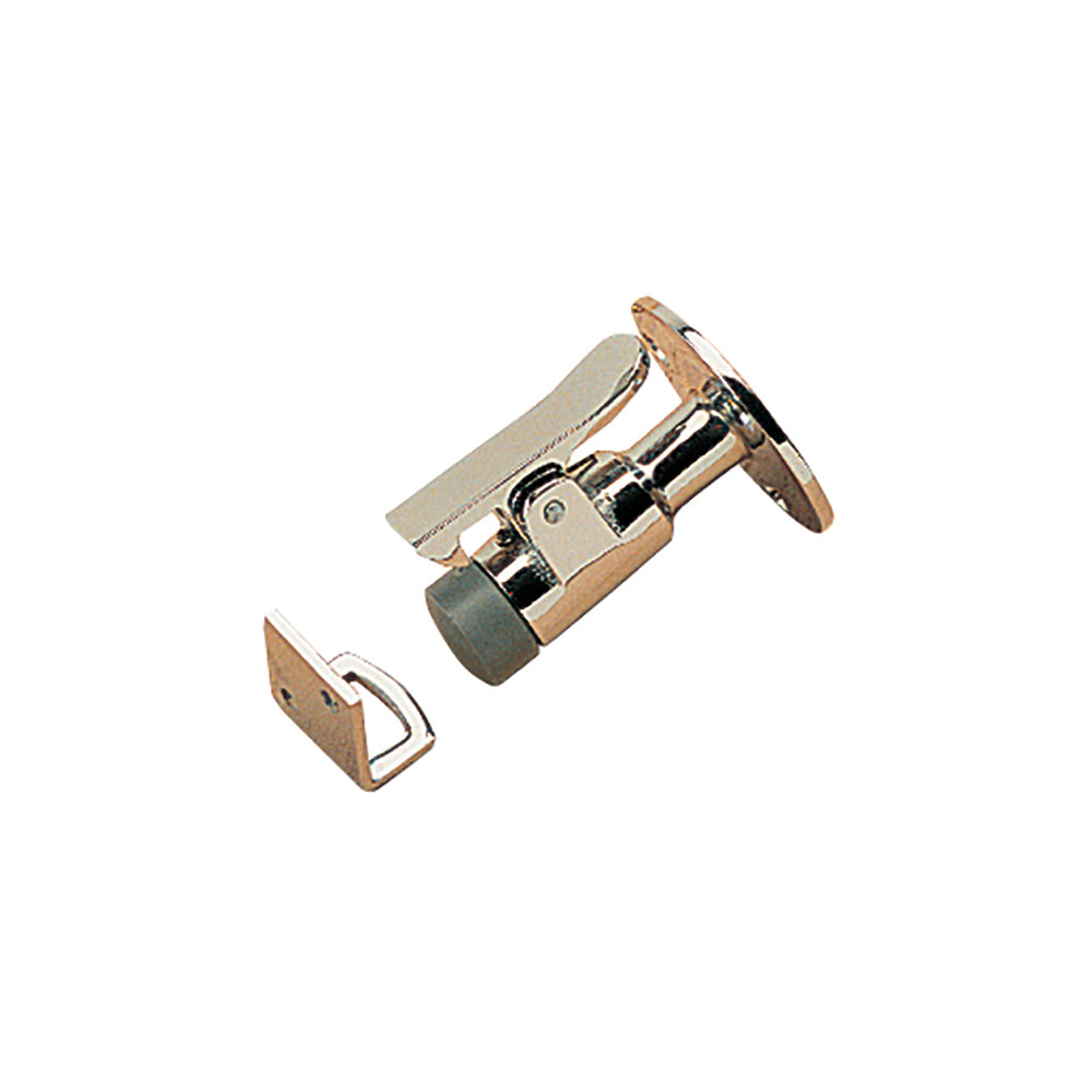 Sea-Dog Door Stop  Catch - Chrome - 2" - Deckhand Marine Supply