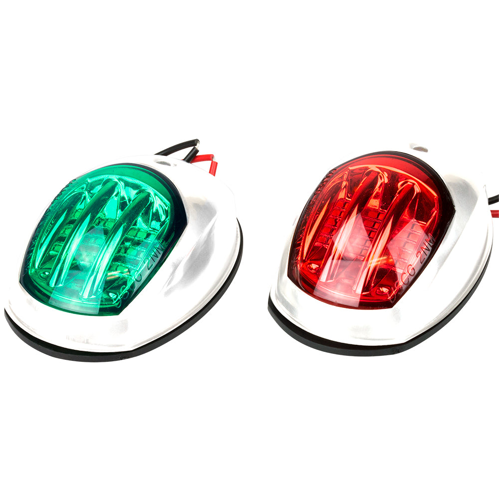 Sea-Dog White LED Navigation Lights - Port  Starboard - Deckhand Marine Supply