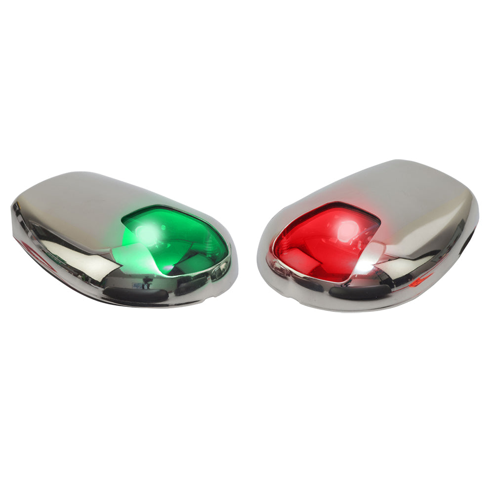 Sea-Dog Stainless Steel Side Mount LED Navigation Lights - 2 NM - Port  Starboard - Deckhand Marine Supply