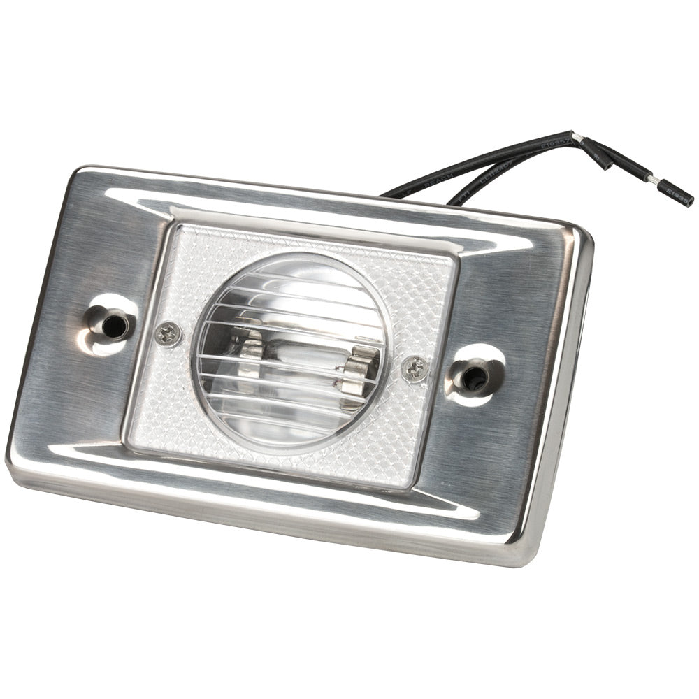 Sea-Dog Stainless Steel Rectangular Transom Light - Deckhand Marine Supply