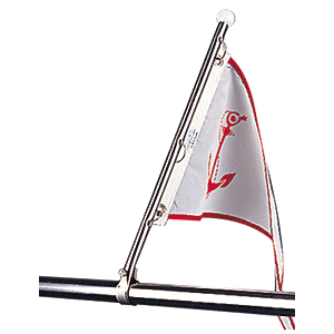 Sea-Dog Stainless Steel Pulpit Flagpole - Deckhand Marine Supply