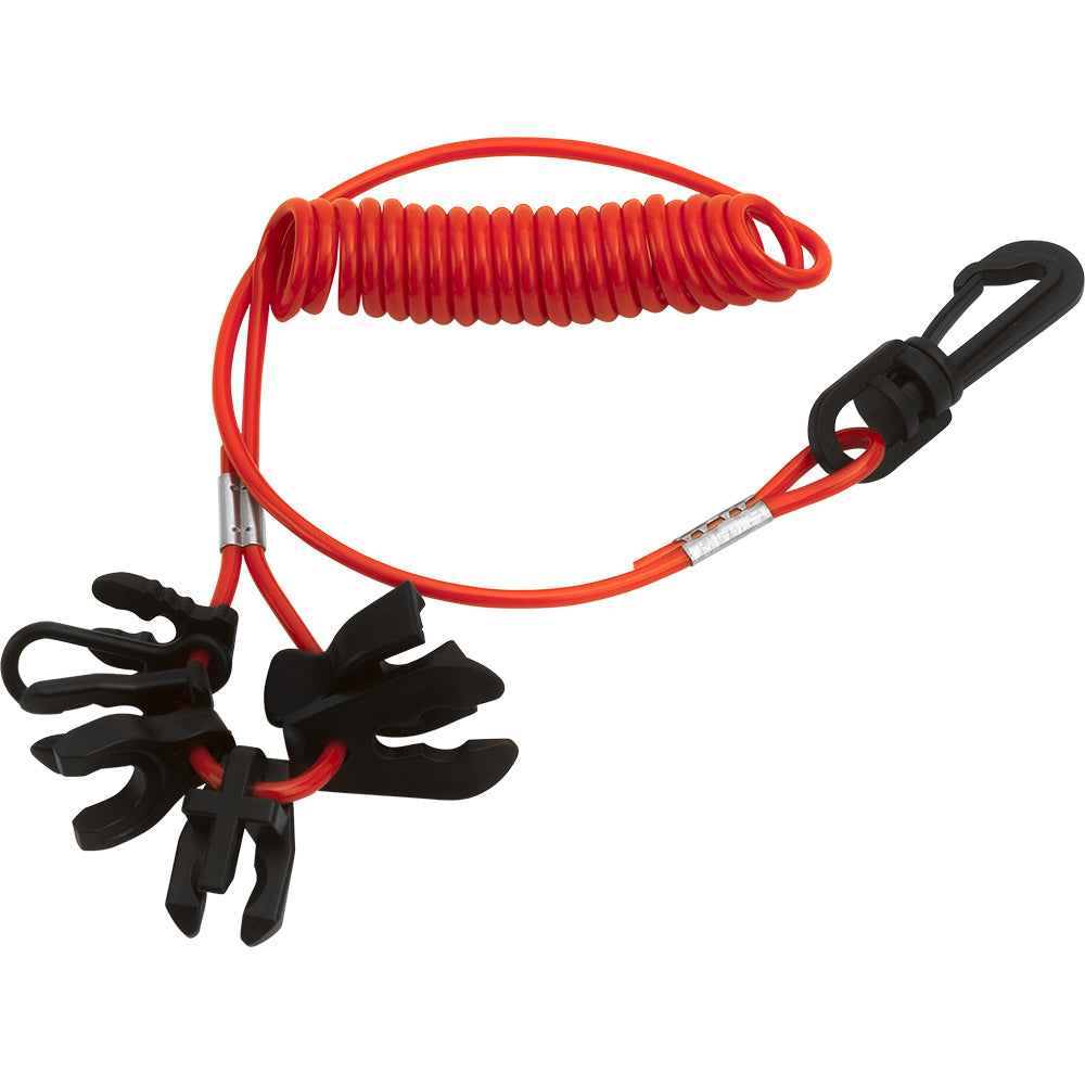 Sea-Dog 7 Key Kill Switch Universal Lanyard - Deckhand Marine Supply