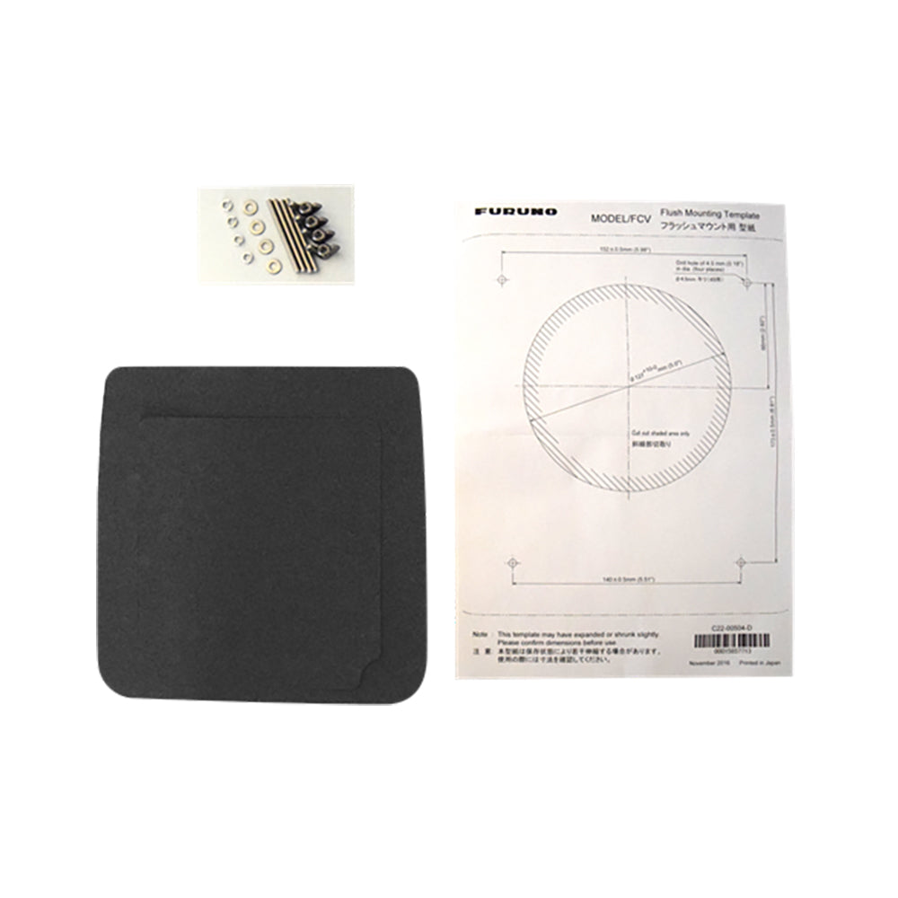 Furuno Flush Mount Kit f/1815 Radar - Deckhand Marine Supply