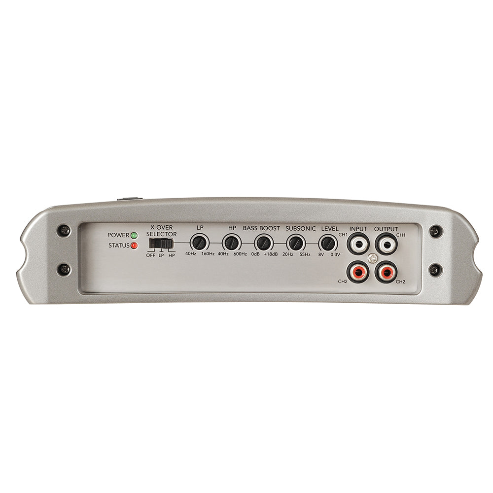 Fusion MS-AM402 2 Channel Marine Amplifier - 400W - Deckhand Marine Supply