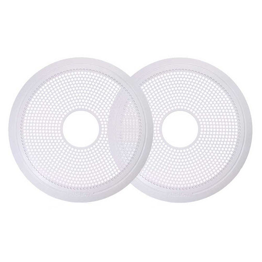 Fusion S-X77CW 7.7" Classic Grill Cover - White f/ XS Series Speakers - Deckhand Marine Supply