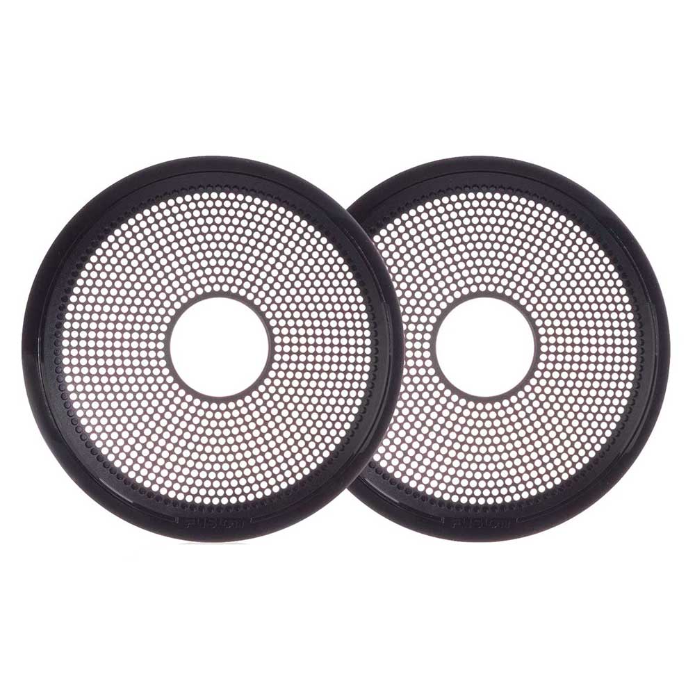 Fusion XS-X77CB 7.7" Classic Grill Cover - Black f/ XS Series Speakers - Deckhand Marine Supply