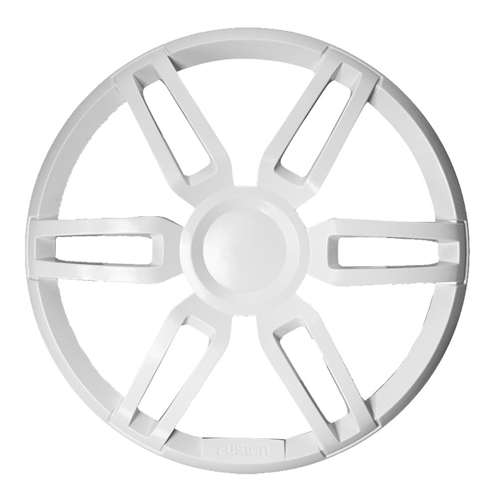 Fusion XS-X10SPW 10" Sports Grill Cover - White f/ XS Series Subwoofer - Deckhand Marine Supply