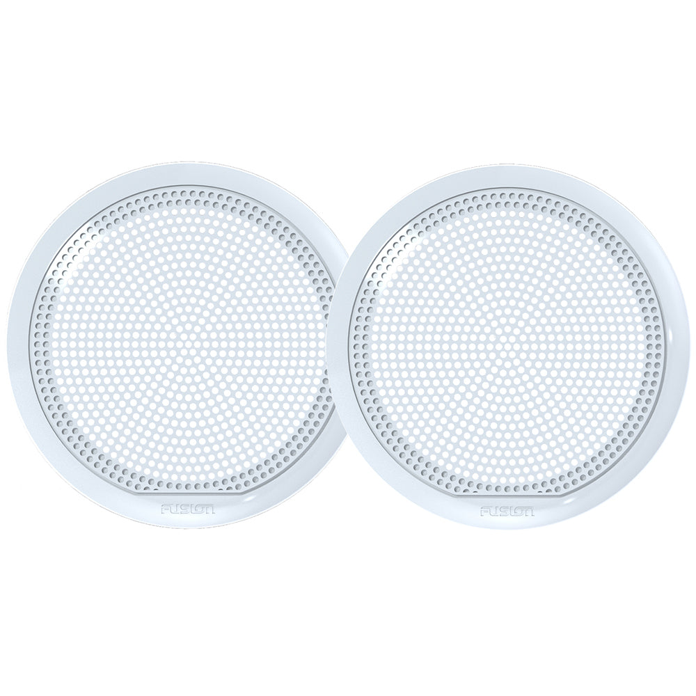 Fusion EL-X651W 6.5" Classic Grill Covers - White f/ EL Series Speakers - Deckhand Marine Supply
