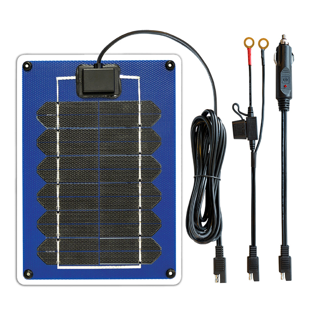 Samlex 5W Battery Maintainer Portable SunCharger - Deckhand Marine Supply