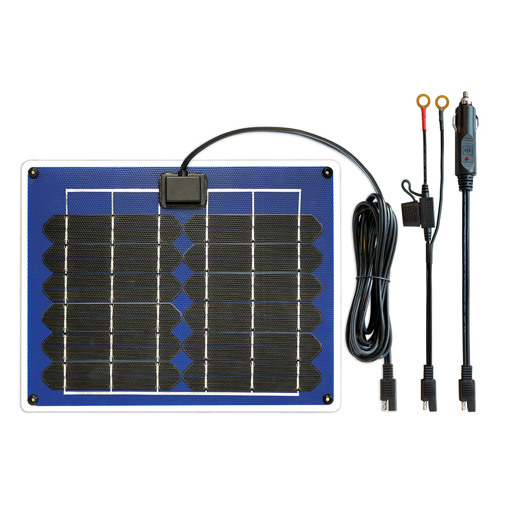 Samlex 10W Solar Battery Maintainer - Portable SunCharger - Deckhand Marine Supply