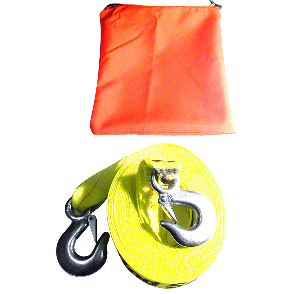 Rod Saver Emergency Tow Strap - 10,000lb Capacity - Deckhand Marine Supply