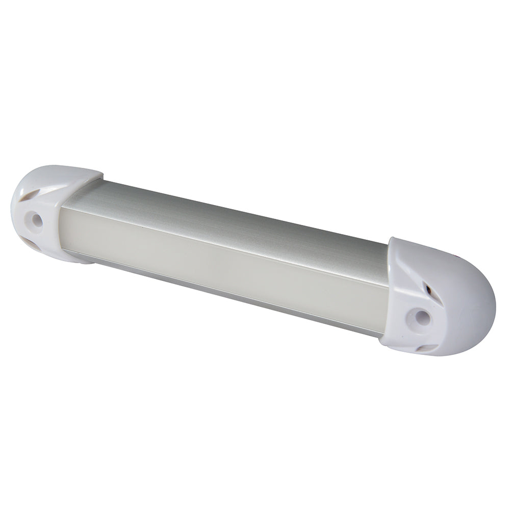 Lumitec Mini Rail2  6" LED Utility Light - Spectrum RGBW - Brushed Finish - Deckhand Marine Supply