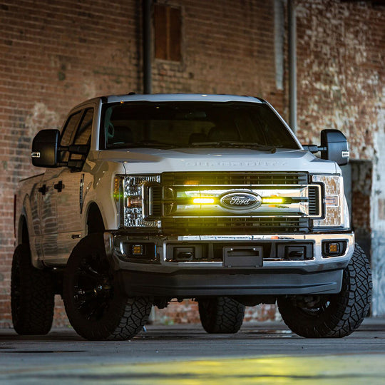 RIGID Industries 6" SR-Series SAE Compliant Fog Light - Black w/Yellow Light - Deckhand Marine Supply