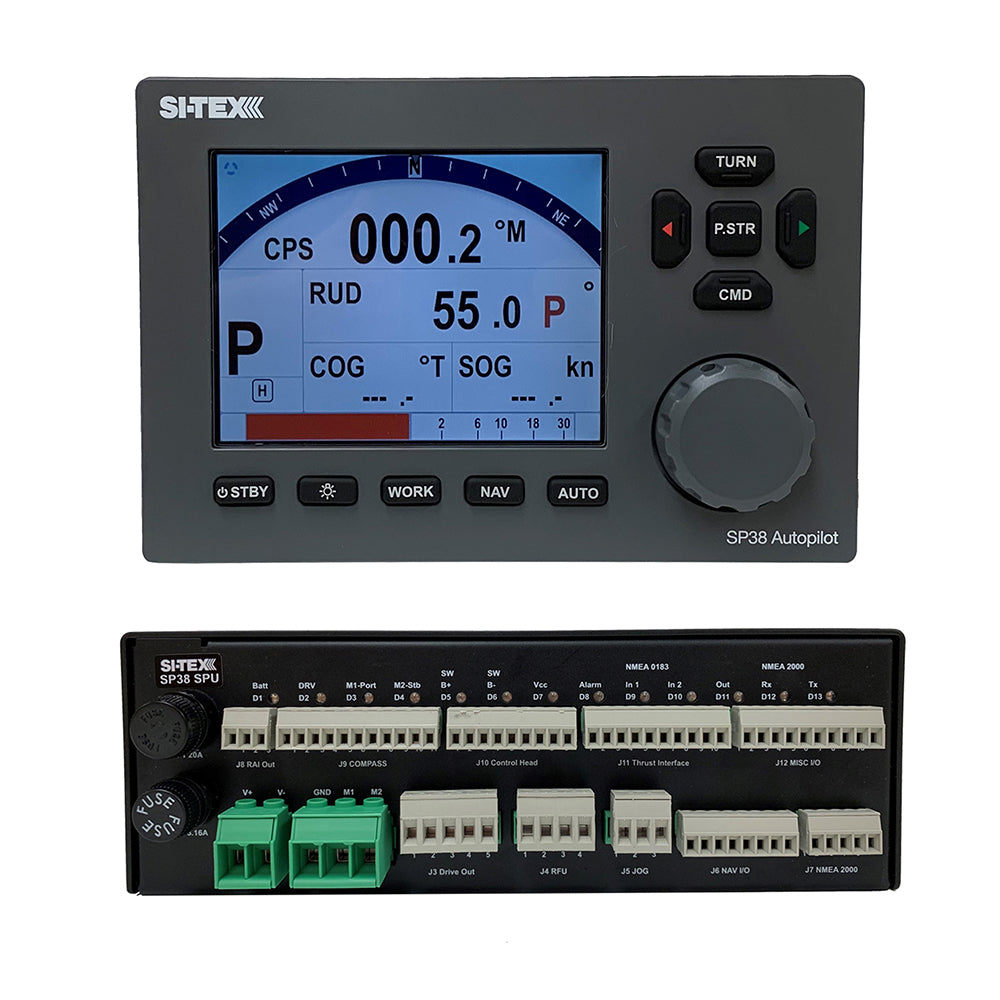 SI-TEX SP38-17 Autopilot Core Pack Only, No Feedback, Compass or Pump - Deckhand Marine Supply
