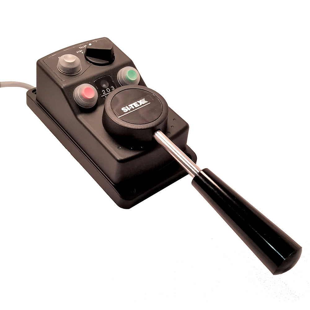 SI-TEX TS203 Full Follow-Up Remote Lever f/SP36  SP38 Pilot System w/40 Cable - Deckhand Marine Supply