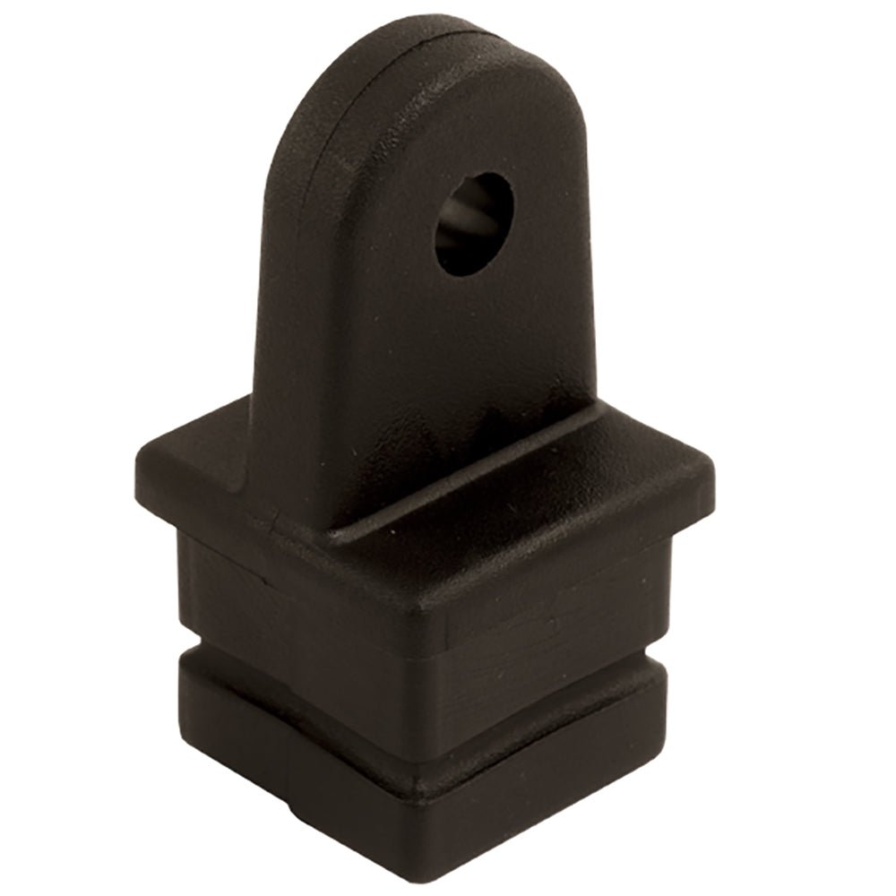Sea-Dog Nylon Square Tube Top Insert - Black - 1" - Deckhand Marine Supply