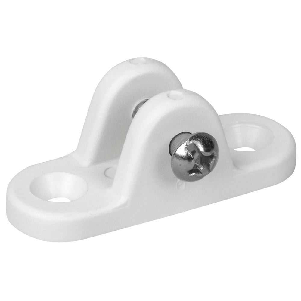 Sea-Dog Nylon Small Deck Hinge - White - Deckhand Marine Supply