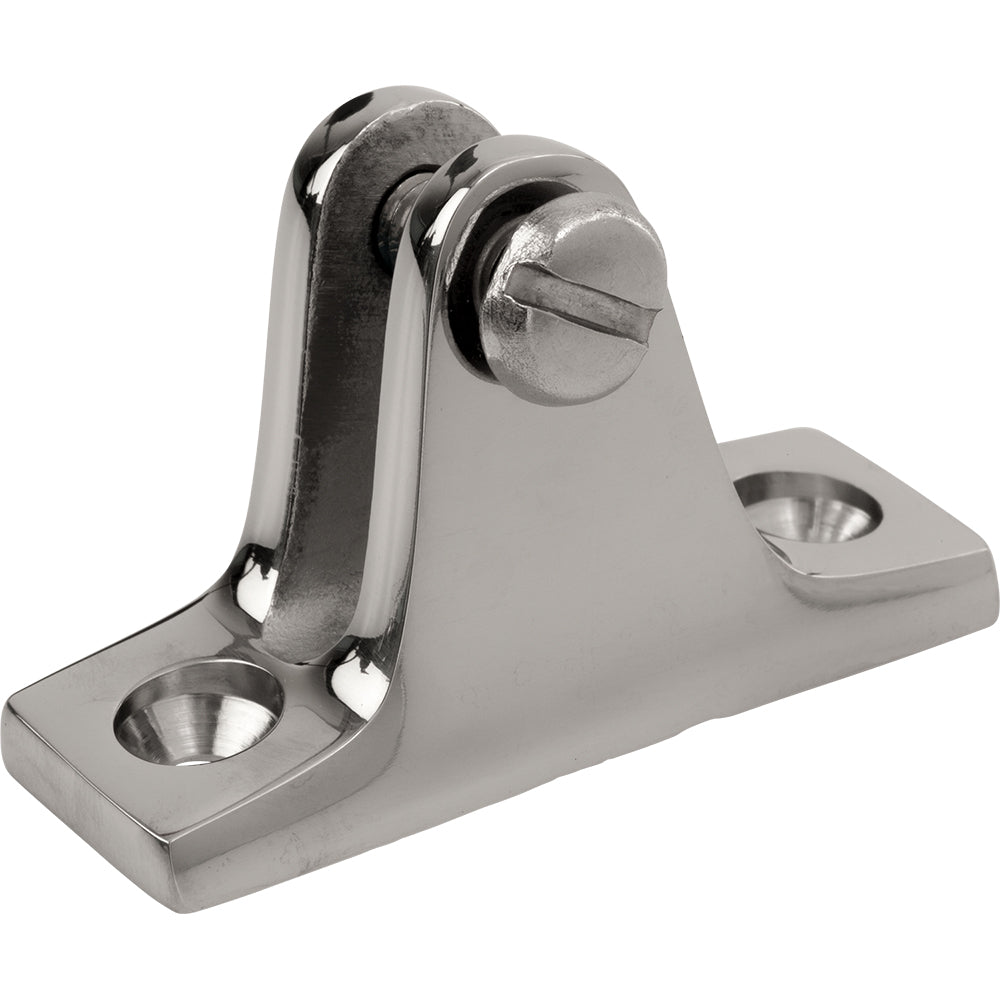 Sea-Dog Stainless Steel Angle Base Deck Hinge - Deckhand Marine Supply