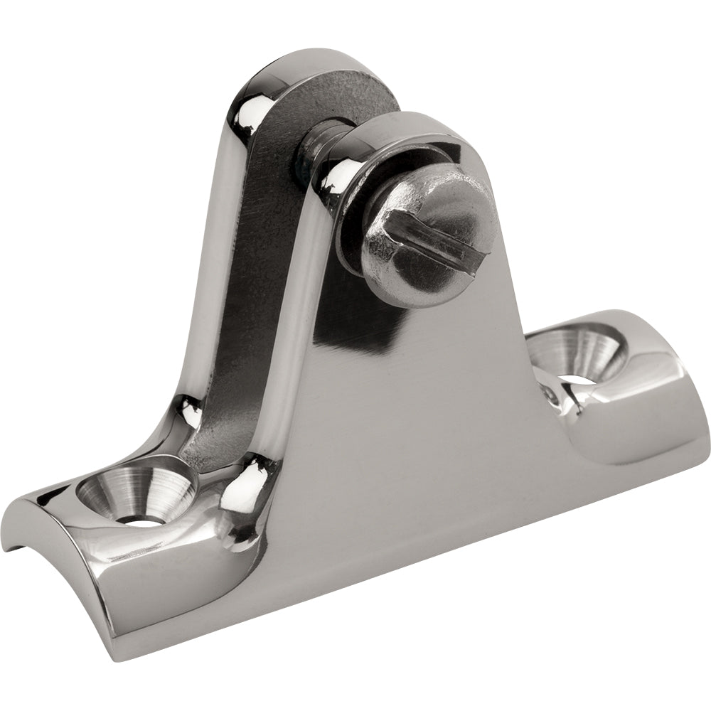 Sea-Dog Stainless Steel 90 Concave Base Deck Hinge - Deckhand Marine Supply