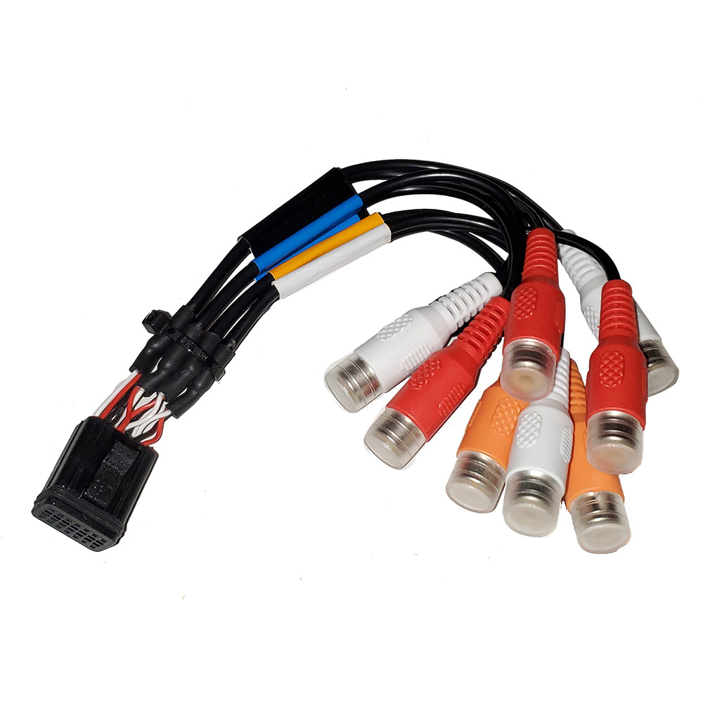 Fusion Wire Harness f/ MS-RA670  MS-RA770 Stereo - Zone 1  2 (B Port-RCA) - Deckhand Marine Supply