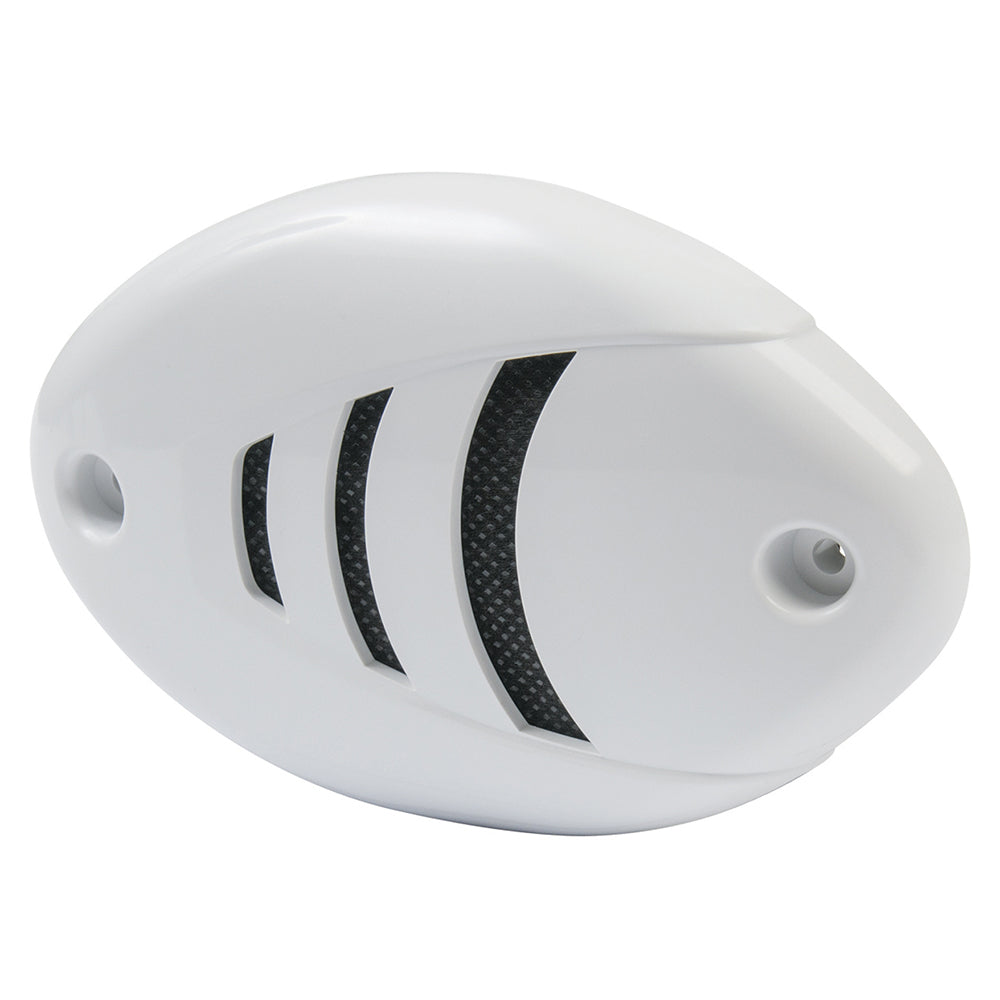 Marinco 12V Drop-In Low Profile Horn w/Black  White Grills - Deckhand Marine Supply