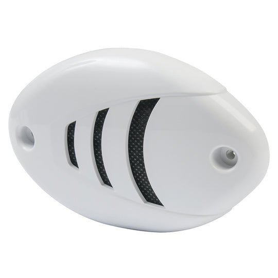 Marinco 12V Drop-In Low Profile Horn w/Black  White Grills - Deckhand Marine Supply