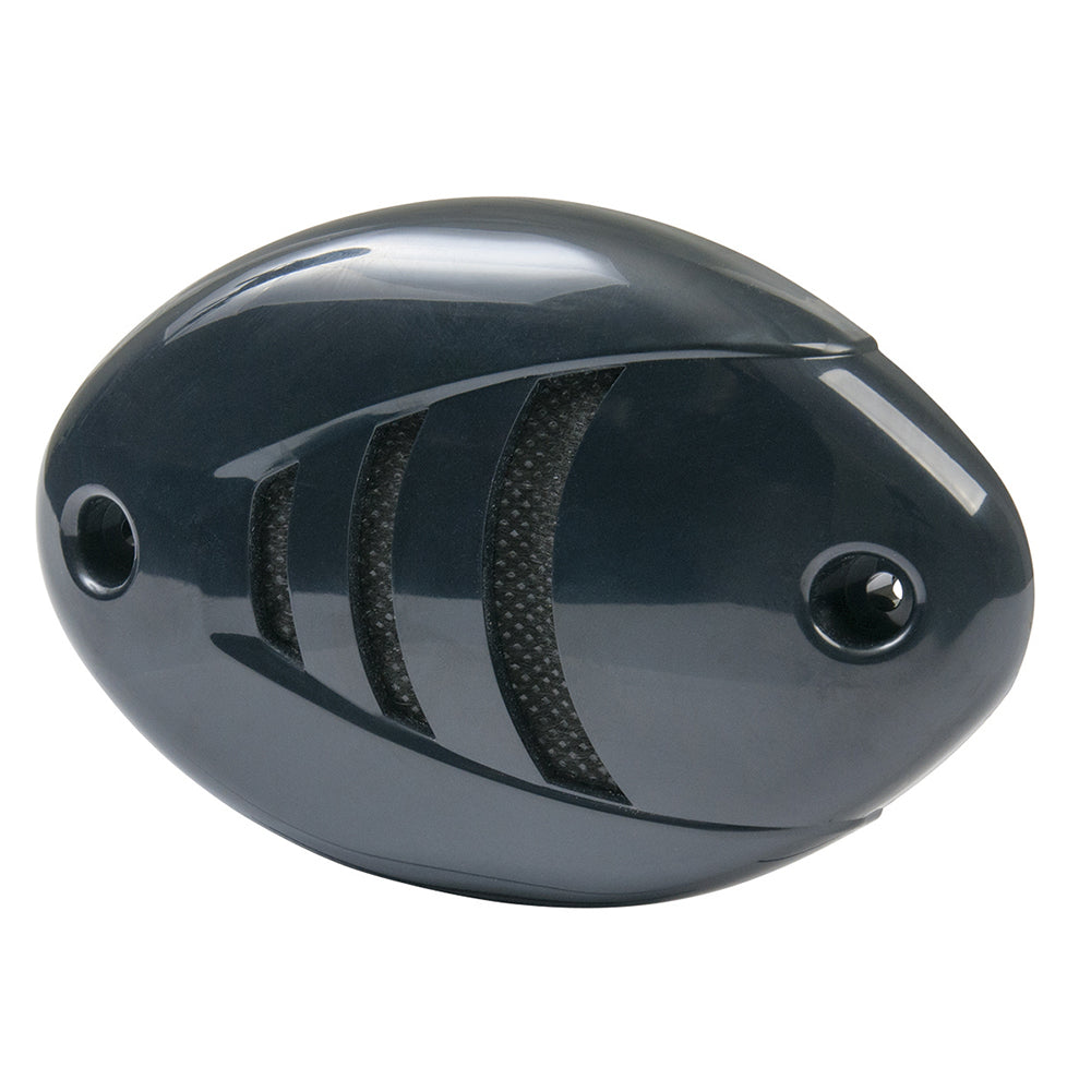 Marinco 12V Drop-In Low Profile Horn w/Black  White Grills - Deckhand Marine Supply