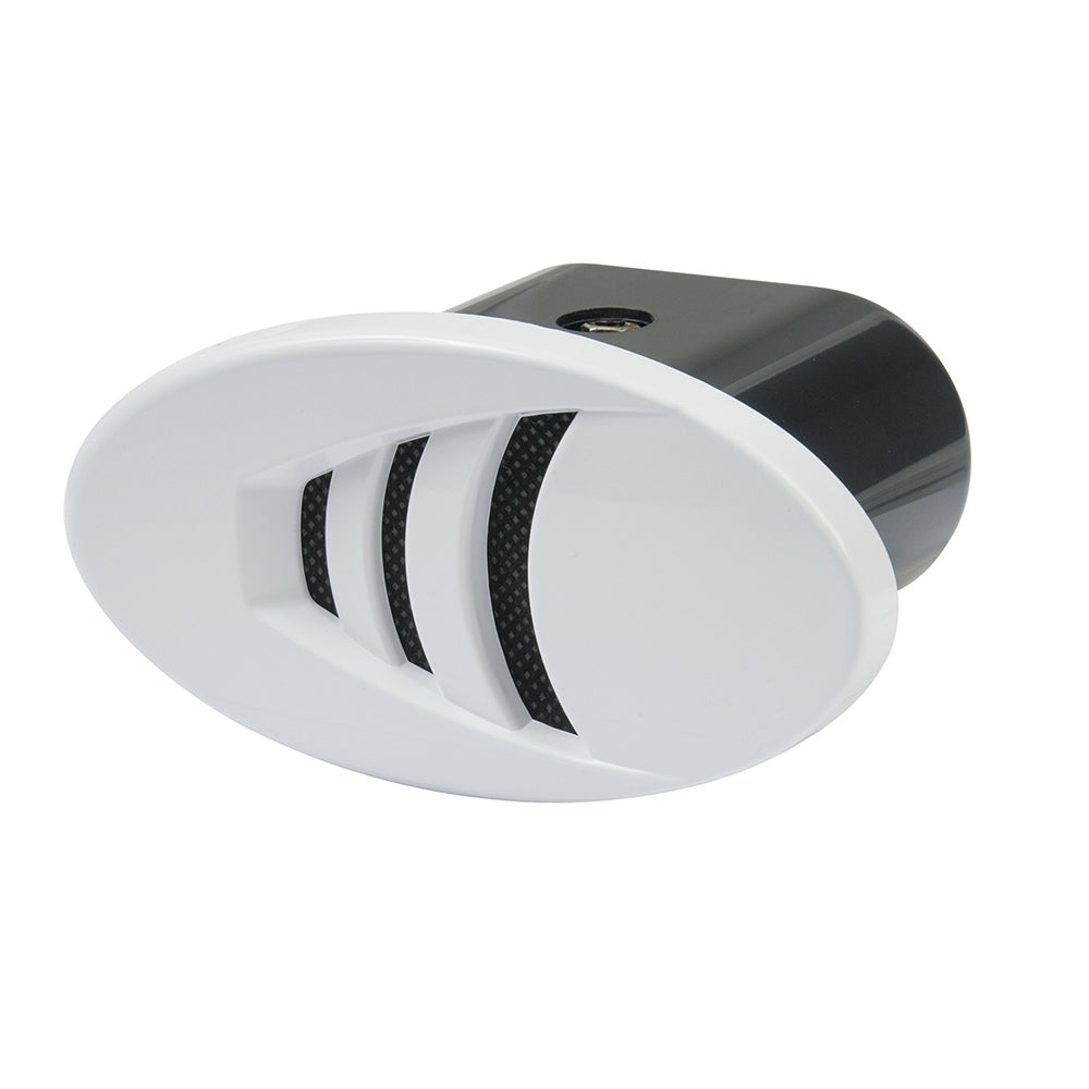 Marinco 12V Drop-In "H" Horn w/Black  White Grills - Deckhand Marine Supply